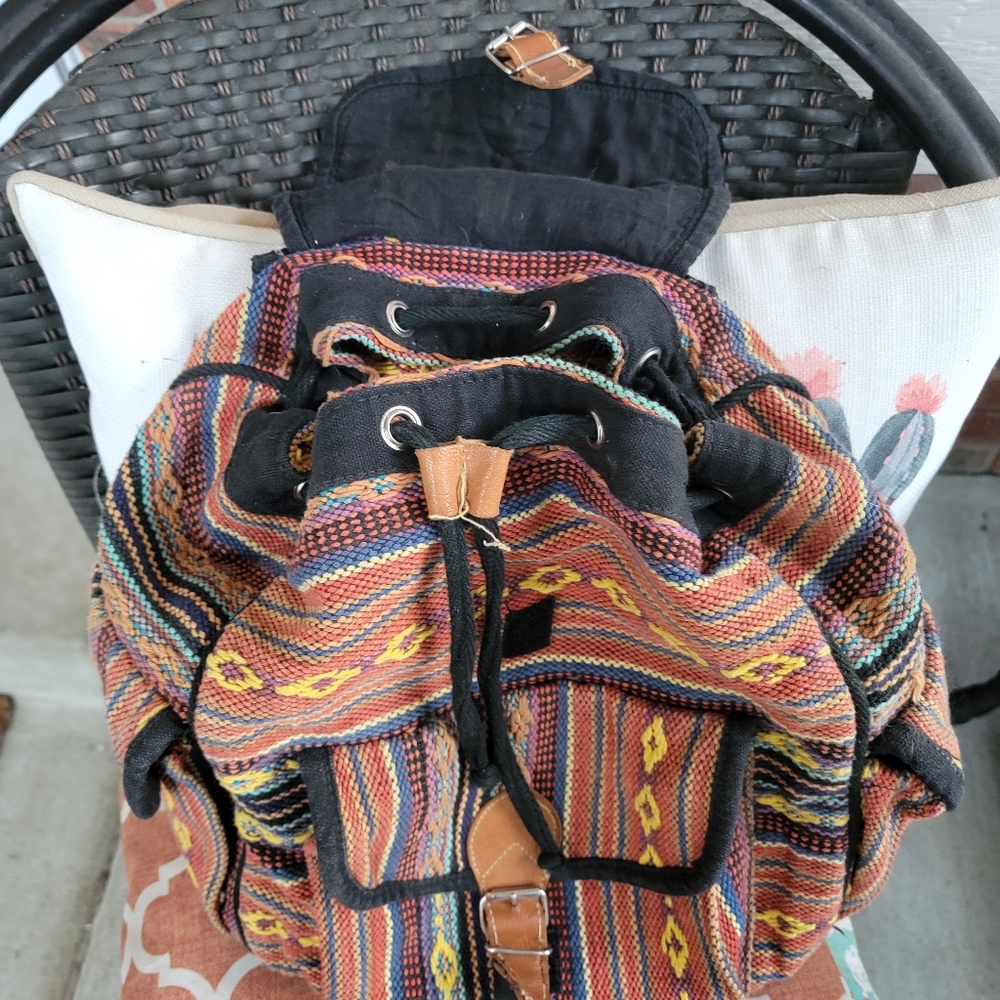 Western Drawstring backpack - Picture 8 of 9